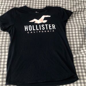 navy Hollister shirt